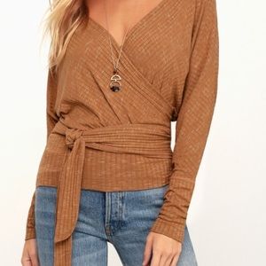 Free People East Coast Wrap Top